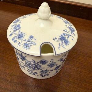 Vintage Minton Shalimar Sugar Bowl with Lid